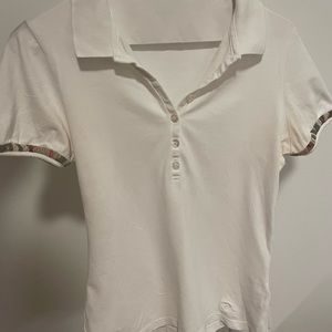 White Burberry T-shirt